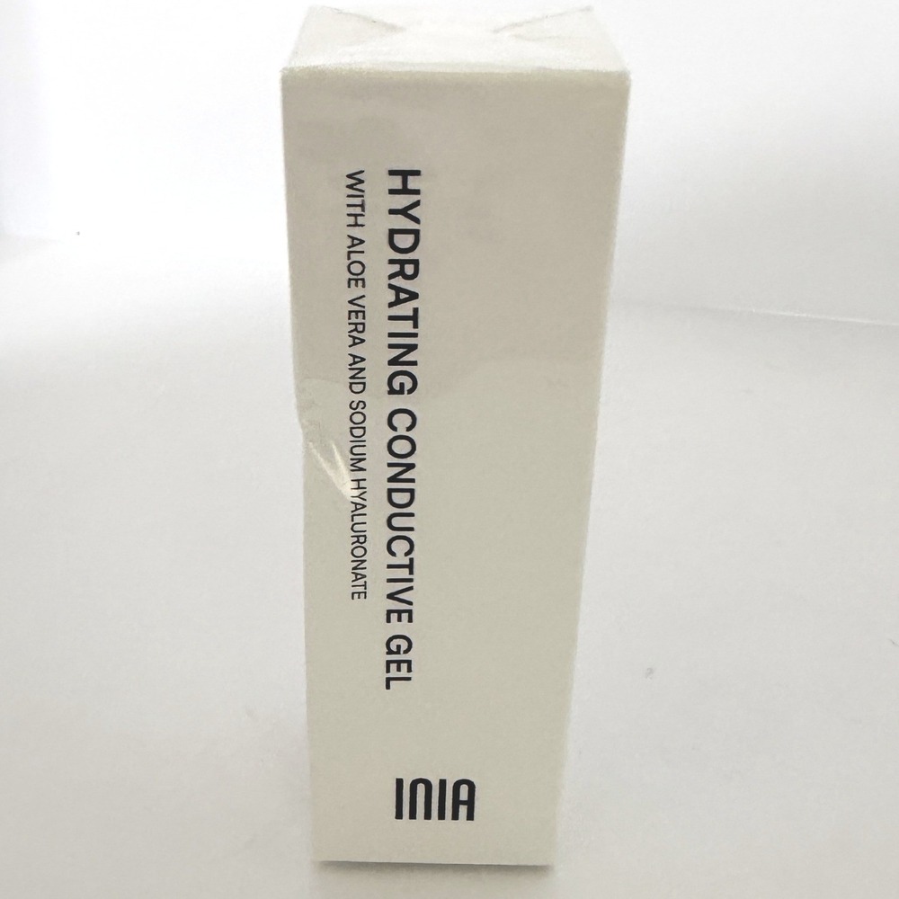 Inia Hydrating Conductive Gel with Aloe Vera Sodium Hyaluronate 2.11oz 60g NEW